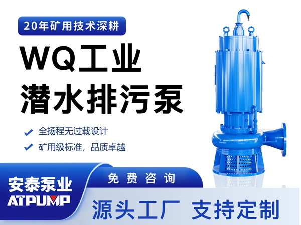WQ工業潛水(shuǐ)排汙泵