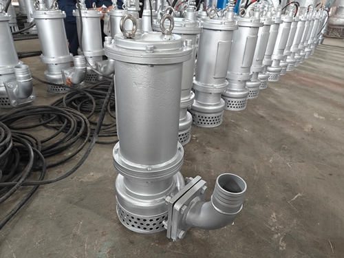 wq潛水排汙（wū）泵安裝